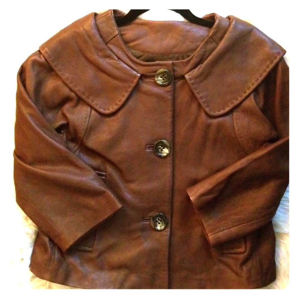Leather jacket